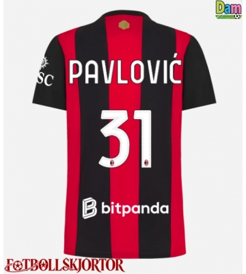 AC Milan Strahinja Pavlovic #31 Hemmatröja Dam 2026-27 Kortärmad